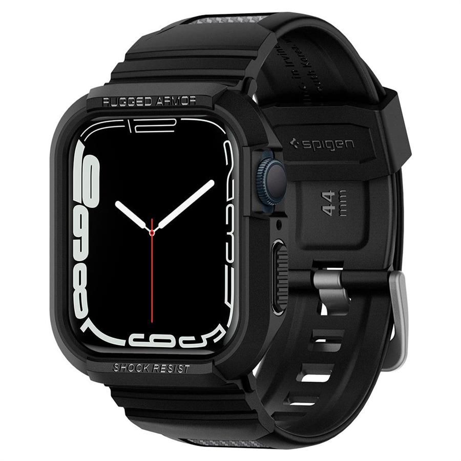 Spigen Rugged Armor Pro Tok Apple Watch 44/45mm Black