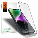 Spigen GLAS.tR Slim Üvegfólia iPhone 13/13 Pro/14/16e Black