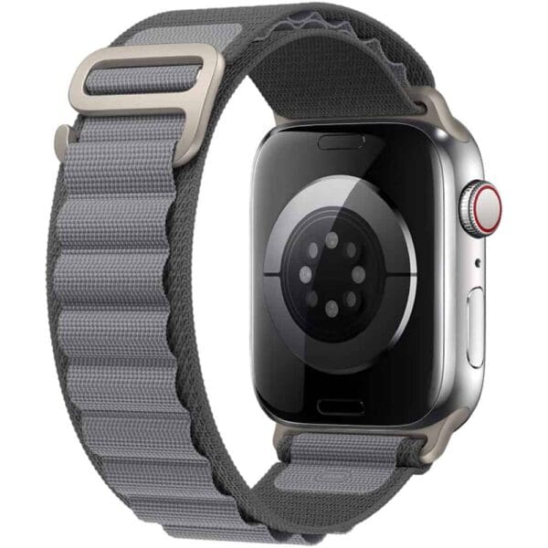 Alpina Szíj Apple Watch SE/10/9/8/7/6/5/4/3/Ultra 1/ Ultra2 (44/45/46/49mm) Deep Grey