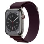 Alpina Szíj Apple Watch SE/10/9/8/7/6/5/4/3 (40/41/42/38) Red