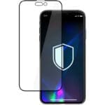 Prémium 3D Edzett Üvegfólia Fekete iPhone 14 Pro