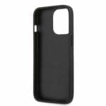 Guess PU 4G Metal Logo Szürke iPhone 14 Pro Tok