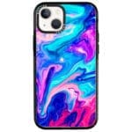 Abstract Kék iPhone 14 Plus Tok
