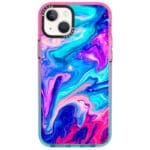 Abstract Kék iPhone 14 Plus Tok