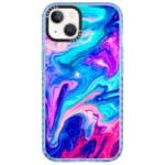 Abstract Kék iPhone 14 Plus Tok