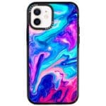 Abstract Kék iPhone 12/12 Pro Tok