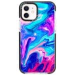 Abstract Kék iPhone 12/12 Pro Tok