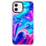 Abstract Kék iPhone 12 Mini Tok