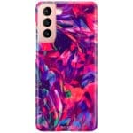 Abstract Piros Samsung S21 Tok