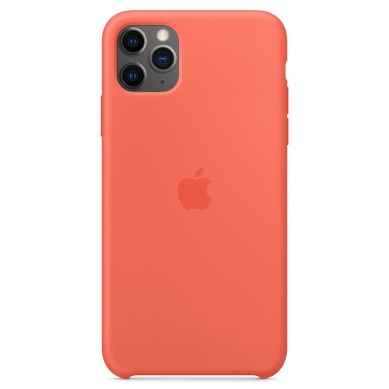 Apple Clementine Orange Silicone iPhone 11 Pro Max Tok
