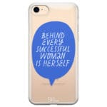 Behind Every Successful Woman Is Herself iPhone 8/7/SE 2020/SE 2022 Tok
