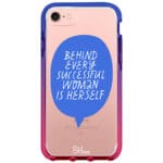 Behind Every Successful Woman Is Herself iPhone 8/7/SE 2020/SE 2022 Tok