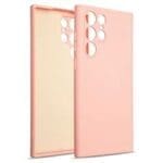 Beline Silicone Rose Gold Samsung Galaxy S22 Ultra Tok