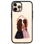 Besties Brown Hair iPhone 12 Pro Max Tok