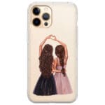 Besties Brown Hair iPhone 12 Pro Max Tok