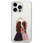 Besties Brown Hair iPhone 13 Pro Tok