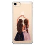 Besties Brown Hair iPhone 8/7/SE 2020/SE 2022 Tok