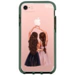 Besties Brown Hair iPhone 8/7/SE 2020/SE 2022 Tok