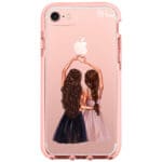 Besties Brown Hair iPhone 8/7/SE 2020/SE 2022 Tok