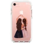 Besties Brown Hair iPhone 8/7/SE 2020/SE 2022 Tok