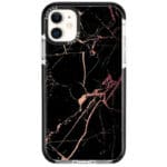 Fekete Rose Márvány iPhone 11 Tok