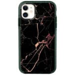 Fekete Rose Márvány iPhone 11 Tok
