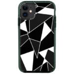 Fekete Fehér Geometric iPhone 11 Tok