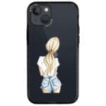 Blonde Back Girl iPhone 13 Tok