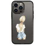 Blonde Back Girl iPhone 13 Pro Tok