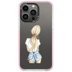 Blonde Back Girl iPhone 13 Pro Tok