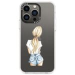 Blonde Back Girl iPhone 13 Pro Tok