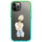 Blonde Back Girl iPhone 12 Pro Max Tok