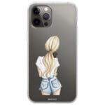 Blonde Back Girl iPhone 12 Pro Max Tok