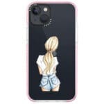 Blonde Back Girl iPhone 13 Tok