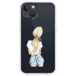 Blonde Back Girl iPhone 13 Tok