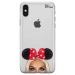 Blonde Girl With Ribbon iPhone X/XS Tok