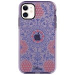 Kék Piros Ornaments iPhone 11 Tok