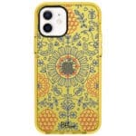 Kék Piros Ornaments iPhone 12/12 Pro Tok