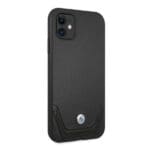 BMW BMHCN61RSWPK Black Leather Perforate iPhone 11 Tok