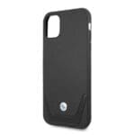 BMW BMHCN61RSWPK Black Leather Perforate iPhone 11 Tok