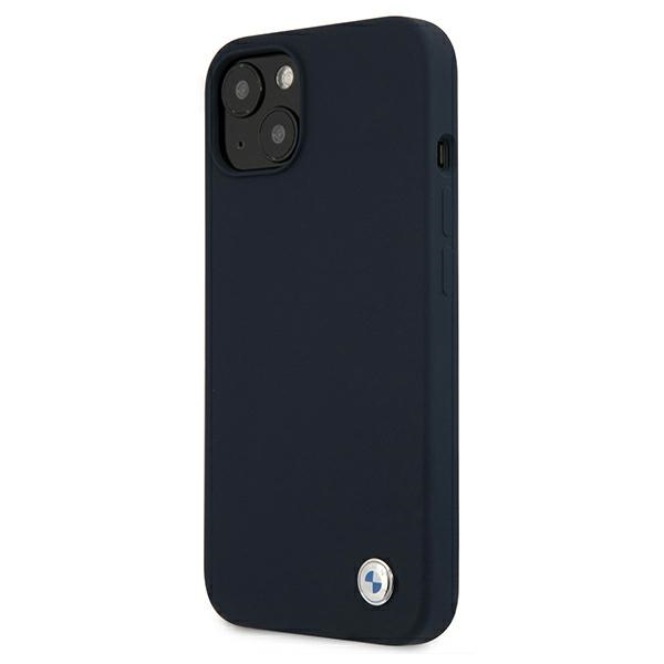 BMW BMHCP13SSILNA Navy Silicone Signature iPhone 13 Mini Tok
