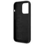BMW BMHCP14XSILBK Black Silicone Metal Logo iPhone 14 Pro Max Tok
