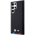 BMW BMHCS23L22PTDK Black Leather Stamp Tricolor Samsung S23 Ultra Tok