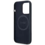 BMW BMHMP14LSILNA Navy Silicone Metal Logo MagSafe iPhone 14 Pro Tok