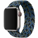 Braided Szíj Apple Watch SE/11/10/9/8/7/6/5/4/3 (42/41/40/38mm) Black Green Blue