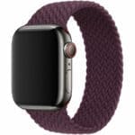 Braided Szíj Apple Watch SE/11/10/9/8/7/6/5/4/3 (42/41/40/38mm) Dark Cherry