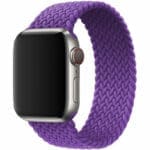 Braided Szíj Apple Watch SE/11/10/9/8/7/6/5/4/3 (42/41/40/38mm) Deep Purple