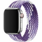 Braided Szíj Apple Watch SE/11/10/9/8/7/6/5/4/3 (42/41/40/38mm) Grape Purple