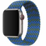 Braided Szíj Apple Watch SE/11/10/9/8/7/6/5/4/3 (42/41/40/38mm) Green Blue