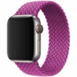 Braided Szíj Apple Watch SE/11/10/9/8/7/6/5/4/3 (42/41/40/38mm) Purple Red